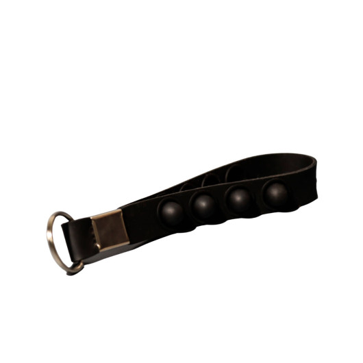 Black Fidget Popper Keychains